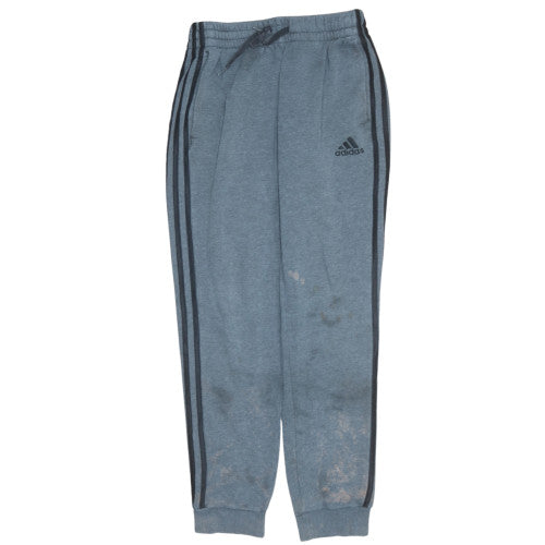 Adidas Men's Blue Jogger Sweatpants Size S Elastic Waist Activewear