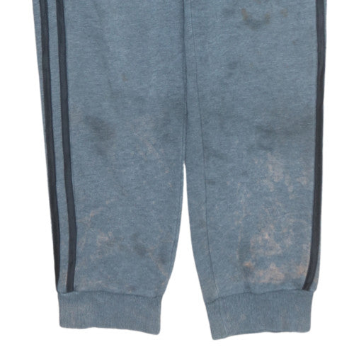 Adidas Men's Blue Jogger Sweatpants Size S Elastic Waist Activewear