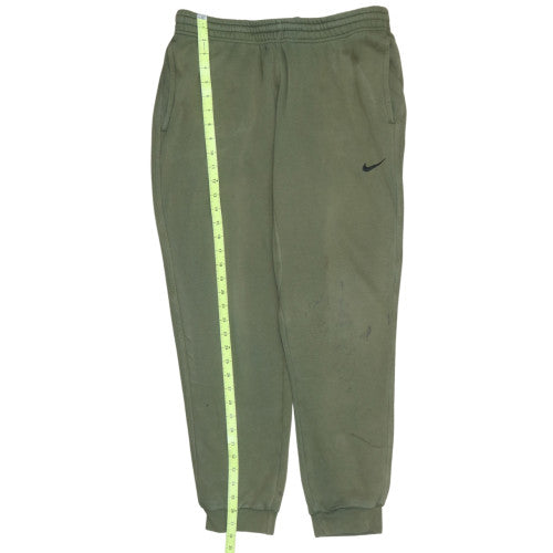 Nike Men's Green Sweatpants Joggers L Cotton Blend Activewear