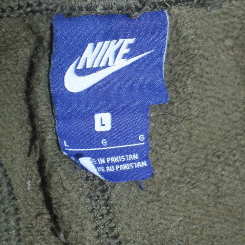 Nike Men's Green Sweatpants Joggers L Cotton Blend Activewear