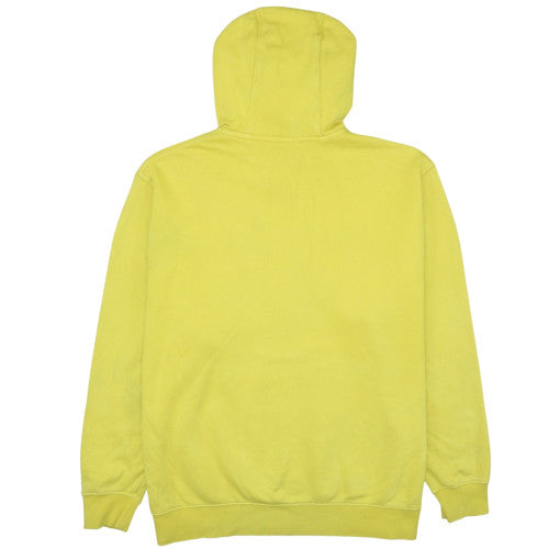 Nike Womens Yellow Pullover Hoodie XXL Relaxed Fit Cotton Blend