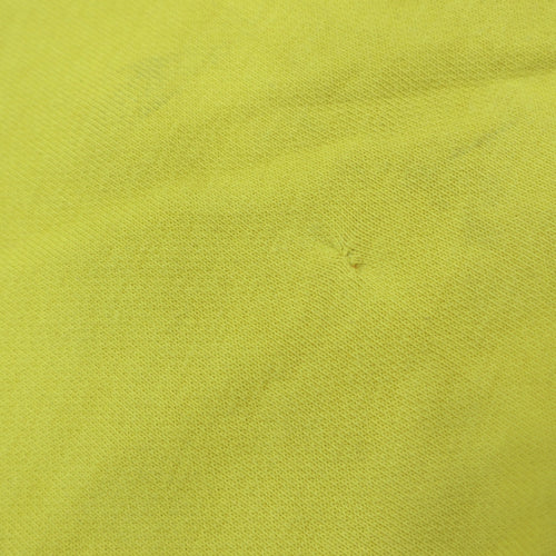 Nike Womens Yellow Pullover Hoodie XXL Relaxed Fit Cotton Blend