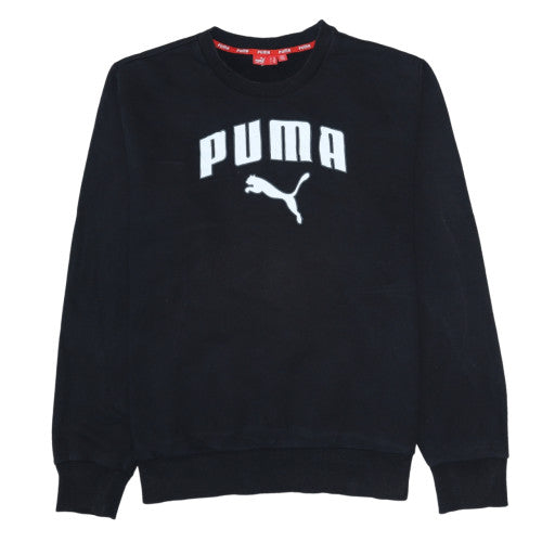Puma Mens Black XXL Crew Neck Pullover Sweatshirt