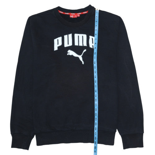 Puma Mens Black XXL Crew Neck Pullover Sweatshirt