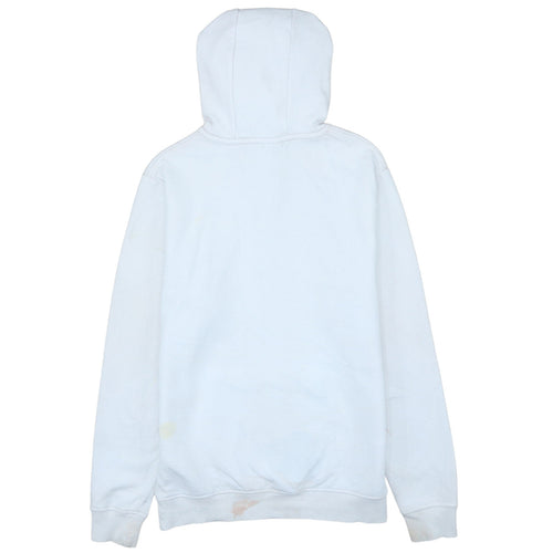 Disney Mickey Mouse Womens White Hoodie Medium Pullover Sweatshirt