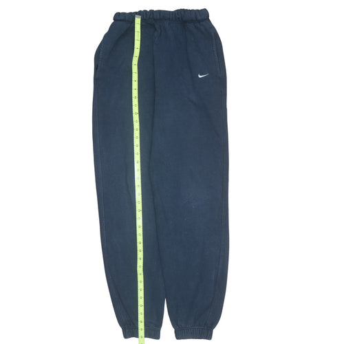Nike Men's Blue Fleece Sweatpants S Regular Fit Activewear Trousers