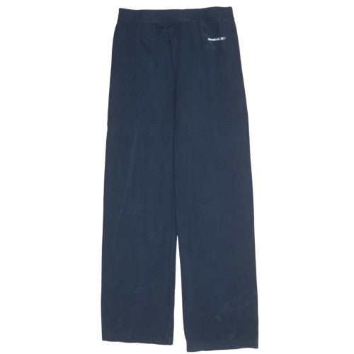 Reebok Womens Black Size 10 Straight Leg Sweatpants