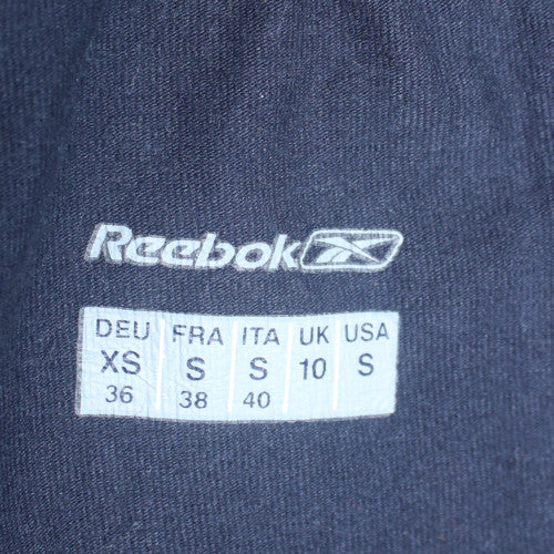 Reebok Womens Black Size 10 Straight Leg Sweatpants