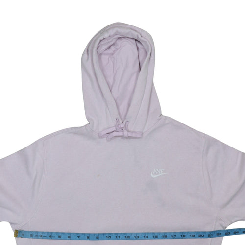 Nike Womens Lilac Pullover Hoodie Sweatshirt Size M
