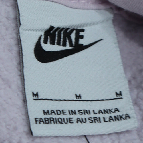 Nike Womens Lilac Pullover Hoodie Sweatshirt Size M