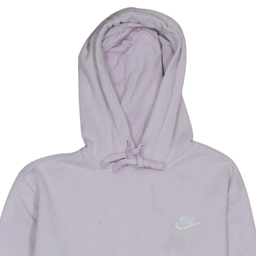Nike Womens Lilac Pullover Hoodie Sweatshirt Size M