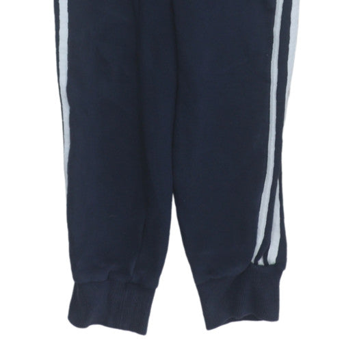 Adidas Mens Blue Jogger Sweatpants Size S Elastic Waist Classic Fit