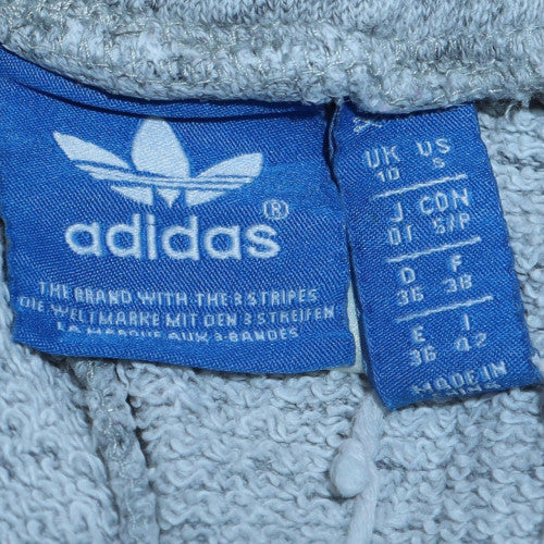 Adidas Women’s Grey Jogger Trousers Size 10 Regular Fit