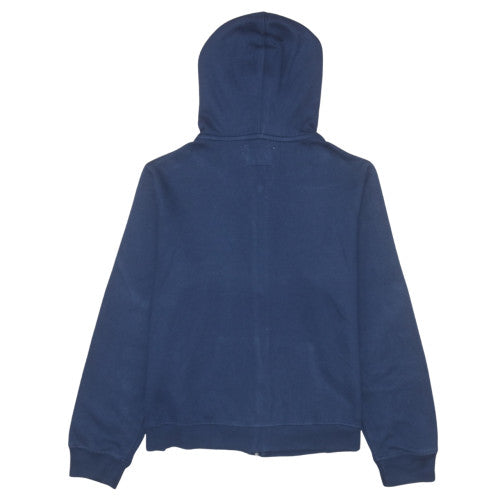 NFL Womens Navy Blue Full Zip Hoodie XL New England Patriots