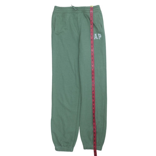 GAP Girls Green XL Fleece Sweatpants with Drawstring Waist
