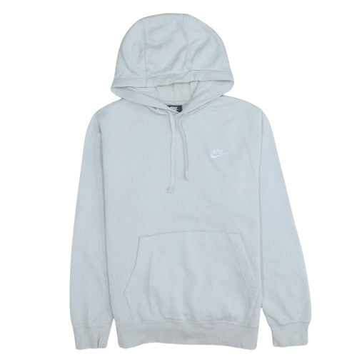 Nike Men's White Pullover Hoodie Small Regular Fit Fleece
