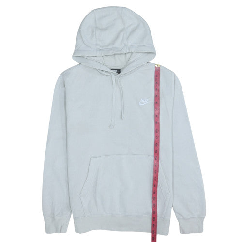 Nike Men's White Pullover Hoodie Small Regular Fit Fleece