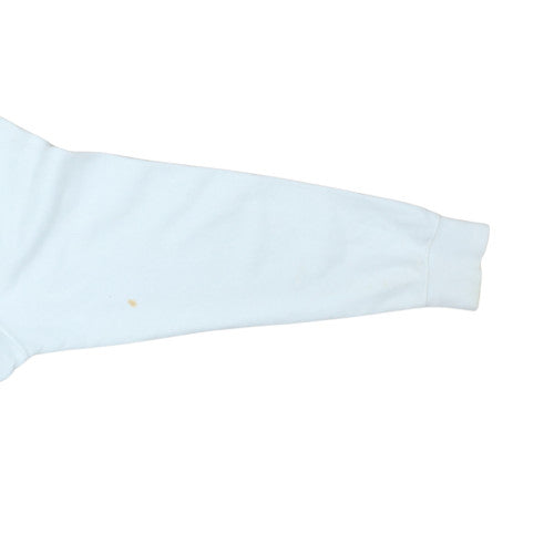 Nike Men's White Pullover Hoodie L Graphic Logo Sportswear