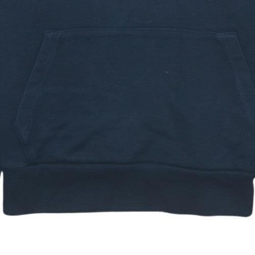 Tommy Hilfiger Men's Navy Pullover Hoodie Medium Cotton Blend