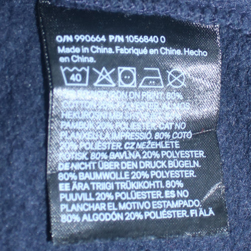 H&M Disney Women's Navy Blue Chamonix Ski Graphic Sweatshirt XL