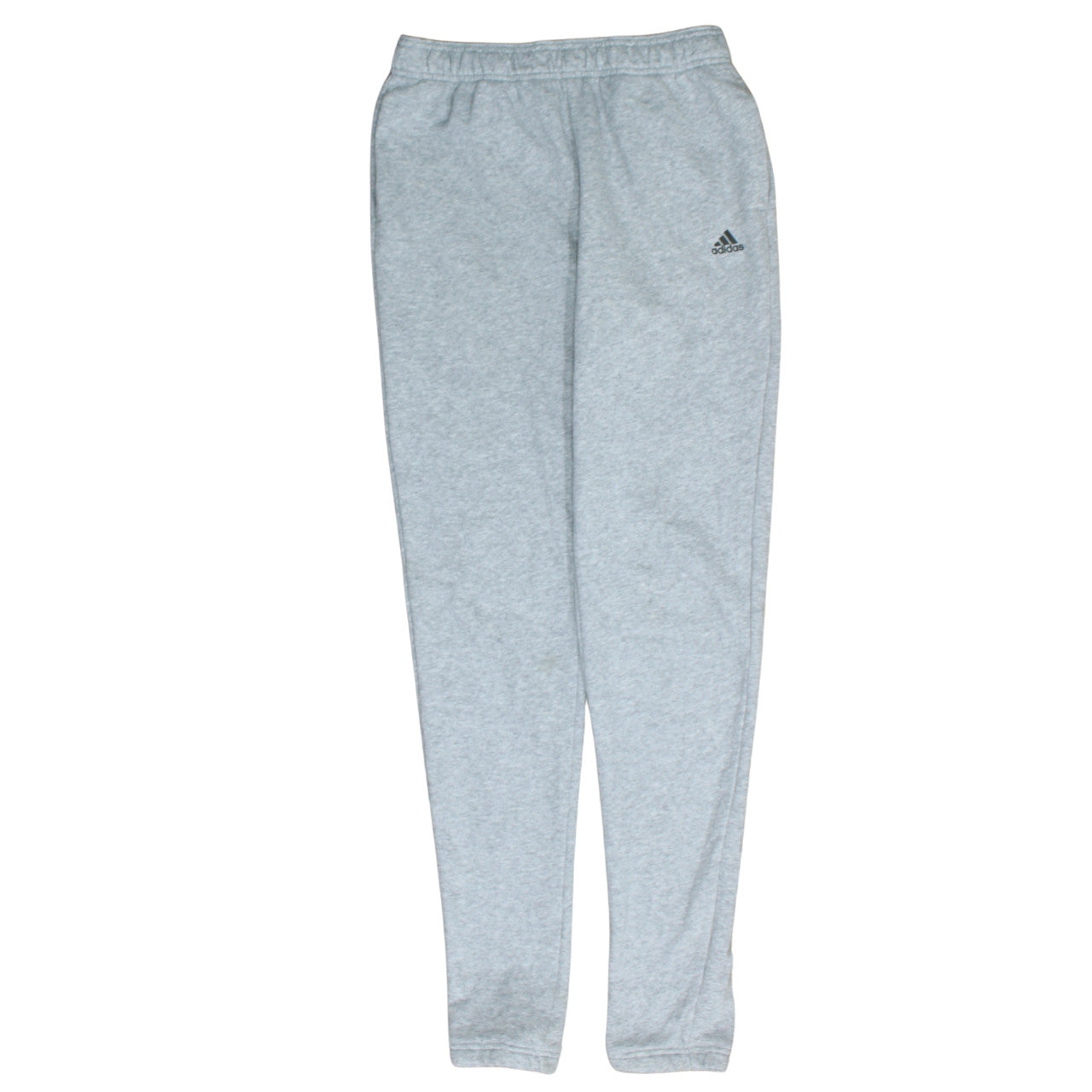 Adidas Boys Grey Sweatpants 15-16 Yrs Regular Fit Activewear Trousers