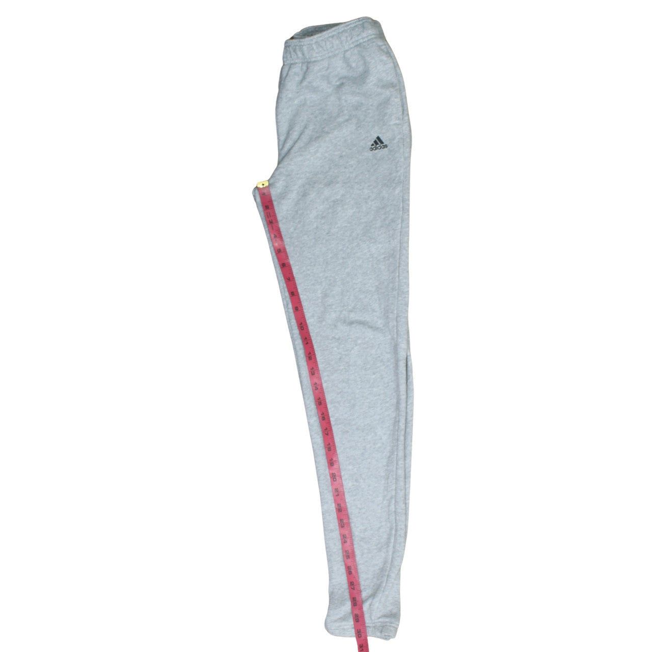 Adidas Boys Grey Sweatpants 15-16 Yrs Regular Fit Activewear Trousers