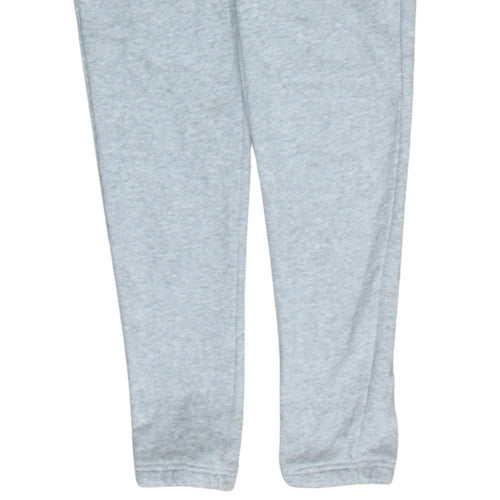 Adidas Boys Grey Sweatpants 15-16 Yrs Regular Fit Activewear Trousers
