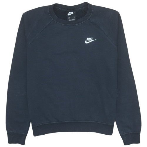 Nike Men's Black Crew Neck Pullover Sweatshirt Size S