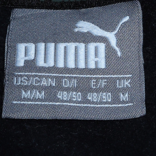 Puma Men's Black Logo Pullover Sweatshirt Size M