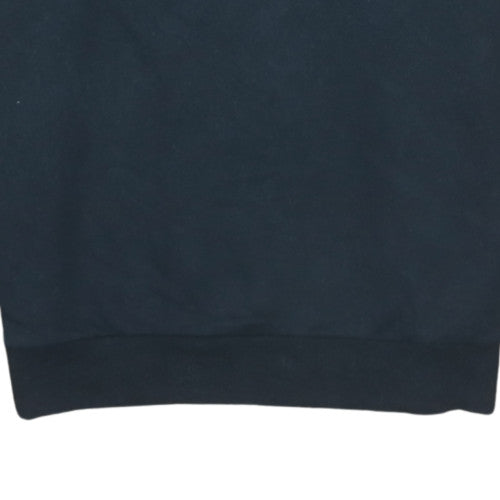 Puma Men's Black Logo Pullover Sweatshirt Size M