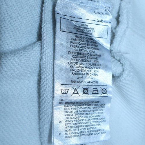 Adidas Womens White Crew Neck Tennis Academy Sweatshirt Size S