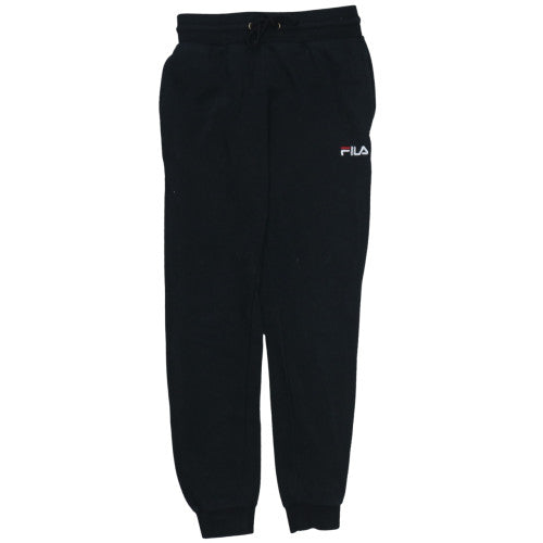 FILA Womens Black XS Jogger Sweatpants Elastic Waist Comfort Fit
