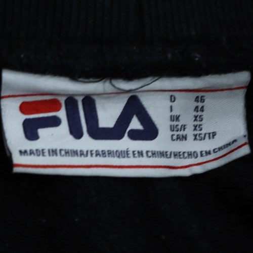 FILA Womens Black XS Jogger Sweatpants Elastic Waist Comfort Fit