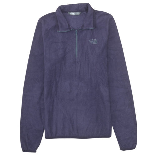 The North Face Womens Purple Fleece Pullover Sweatshirt S