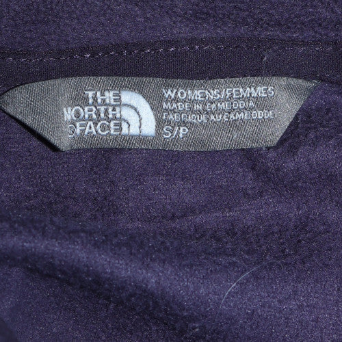 The North Face Womens Purple Fleece Pullover Sweatshirt S