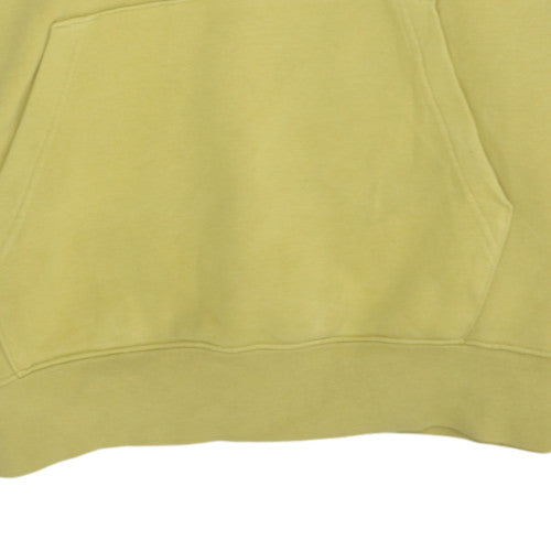 Nike Men’s Yellow Pullover Hoodie Regular Fit Medium