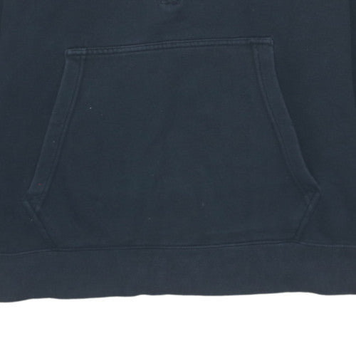 Nike Men's Black L 1/2 Zip Collared Fleece Sweatshirt