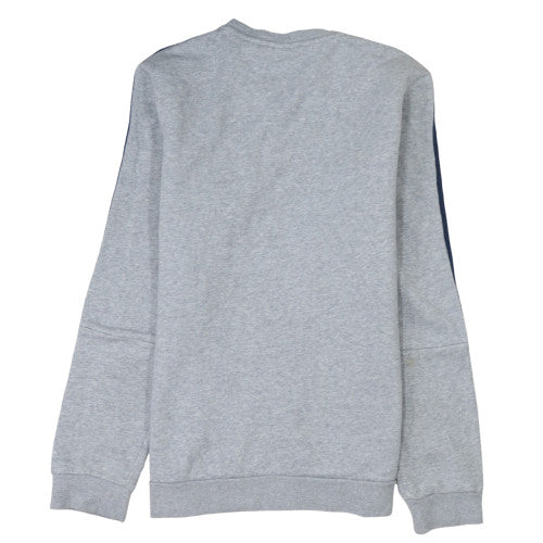 Adidas Men's Grey Crew Neck Pullover Sweatshirt Medium