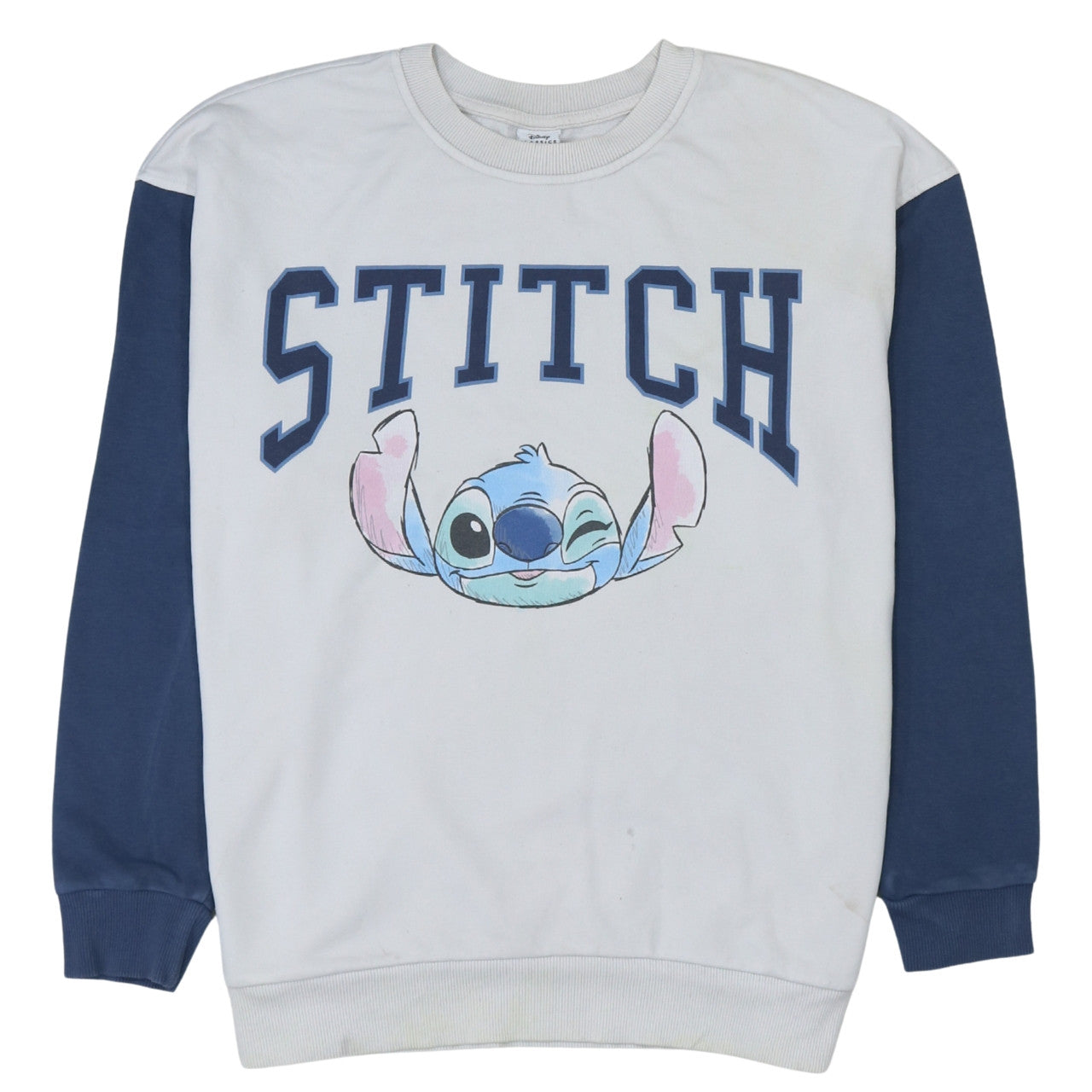 Disney Classics at George Women’s Grey Stitch Sweatshirt L 16-18 Pullover