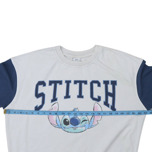 Disney Classics at George Women’s Grey Stitch Sweatshirt L 16-18 Pullover