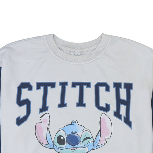 Disney Classics at George Women’s Grey Stitch Sweatshirt L 16-18 Pullover
