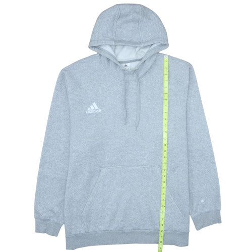 Adidas Men’s Grey 2XL Pullover Hoodie Fleece Sweatshirt