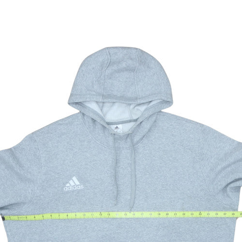 Adidas Men’s Grey 2XL Pullover Hoodie Fleece Sweatshirt
