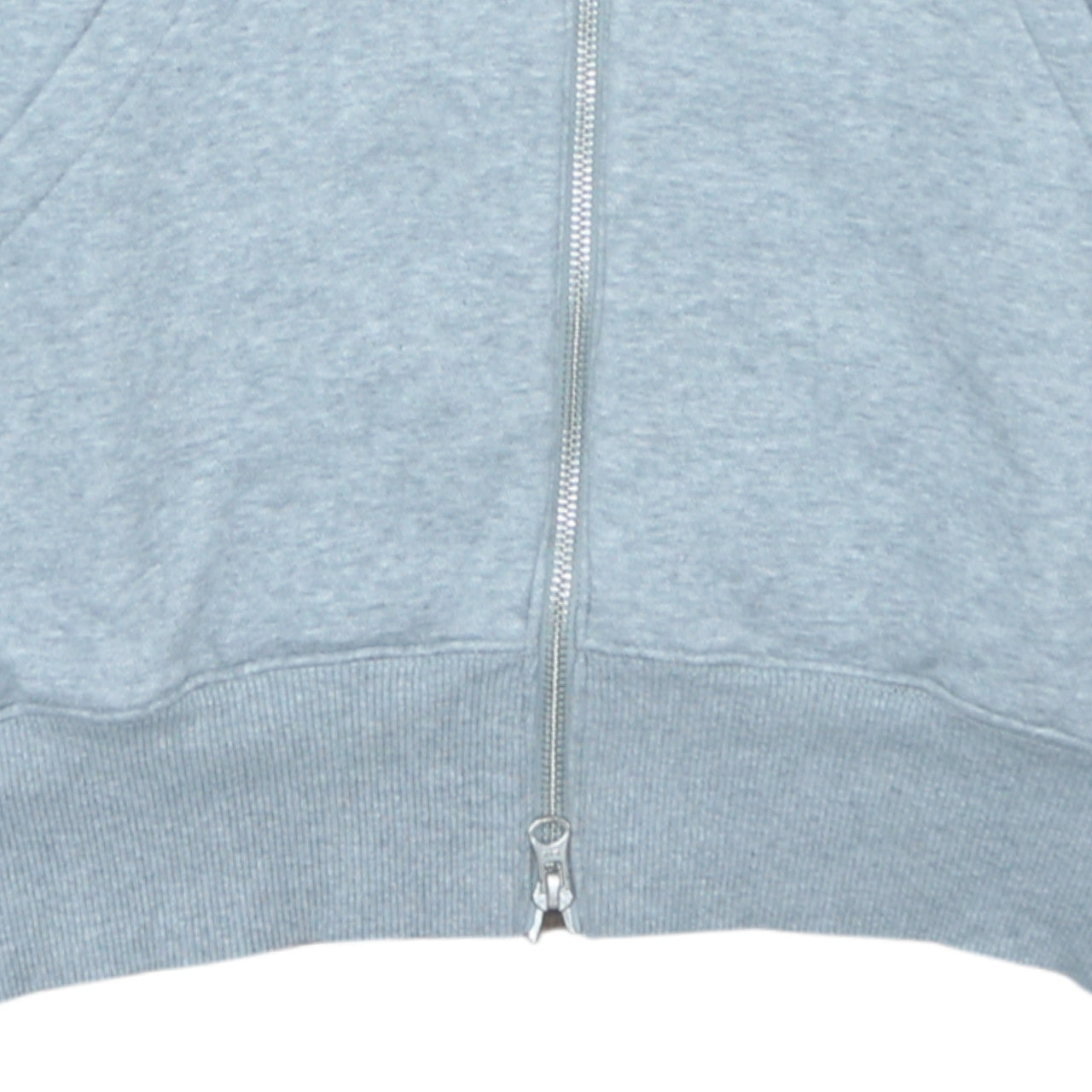 Nike Men's Grey Full Zip Hoodie M Logo Sportswear Sweatshirt