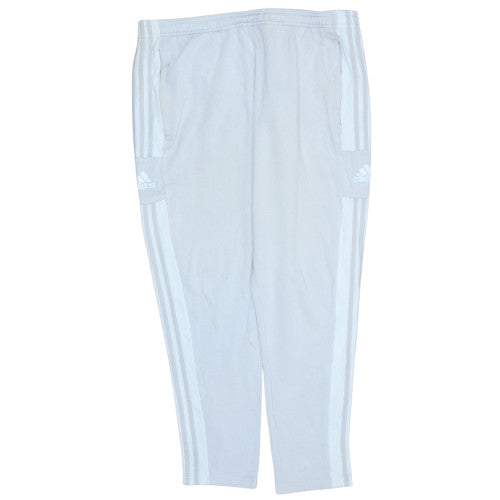 Adidas Men’s Grey XL Track Pants Tapered Fit Activewear Trousers