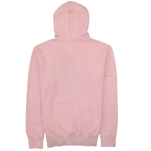 Champion Womens Pink Pullover Hoodie Medium Cotton Blend