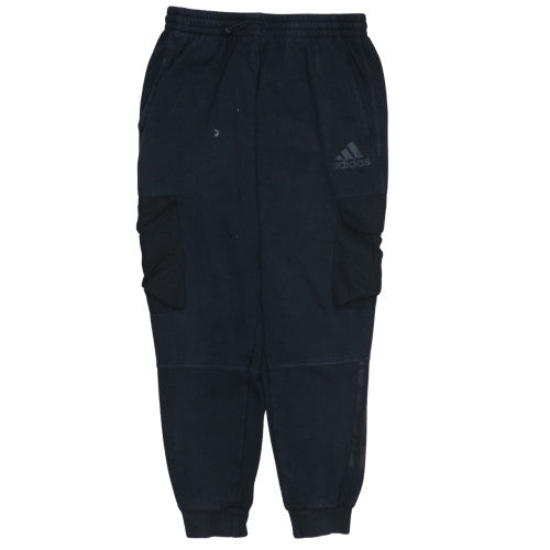 Adidas Mens Black Jogger Fleece Activewear Trousers M