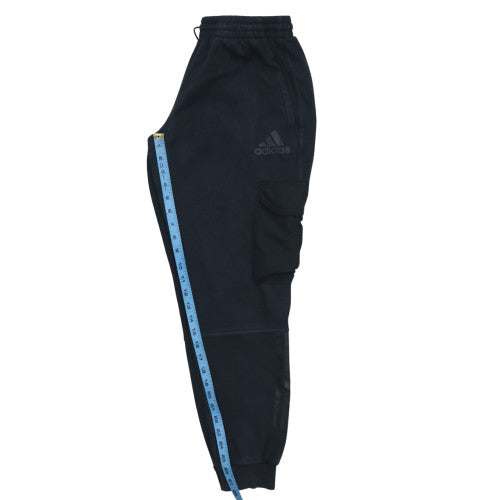 Adidas Mens Black Jogger Fleece Activewear Trousers M