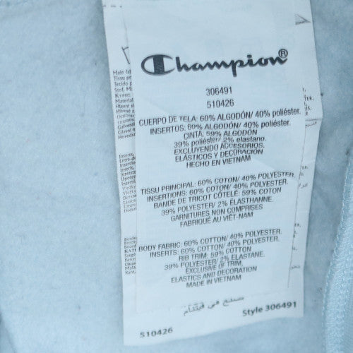 Champion Boys Light Blue Crew Neck Logo Sweatshirt Size 11-12 Years