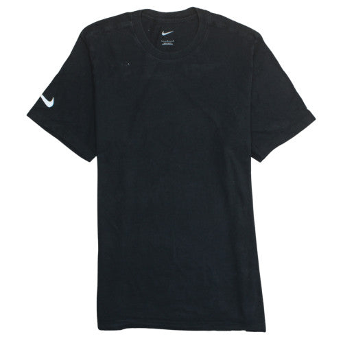 Nike Men's Black Crew Neck Cotton Short Sleeve T-Shirt Size L